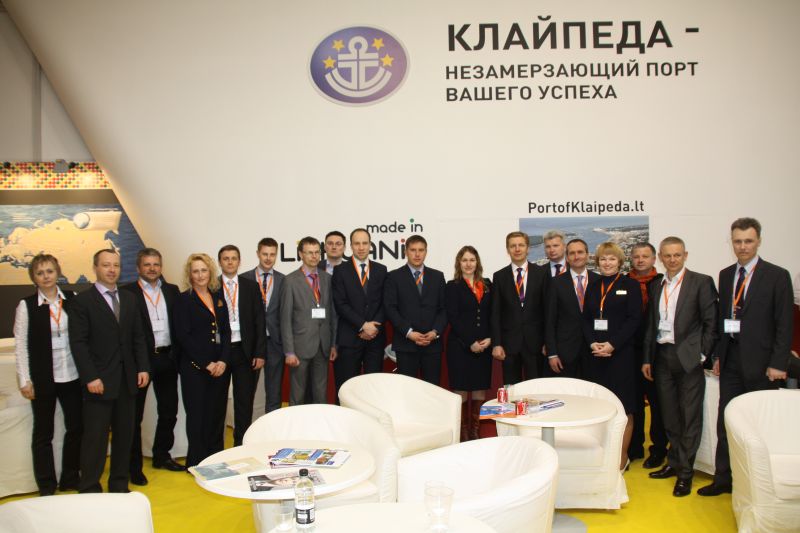 Klaipėdos uostas pristatytas parodoje ir konferencijoje TRANSRUSSIA 2013